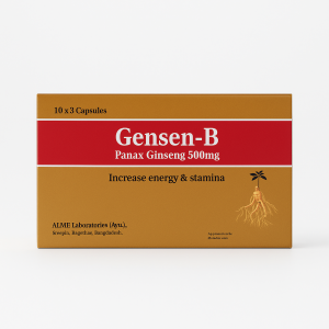 Gensen-B (Panax Ginseng 500mg Capsules)
