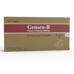 Gensen-B (Panax Ginseng 500mg Capsules)